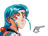 Sasami as a young woman, redone on the comp (Tenchi Muyo!)
