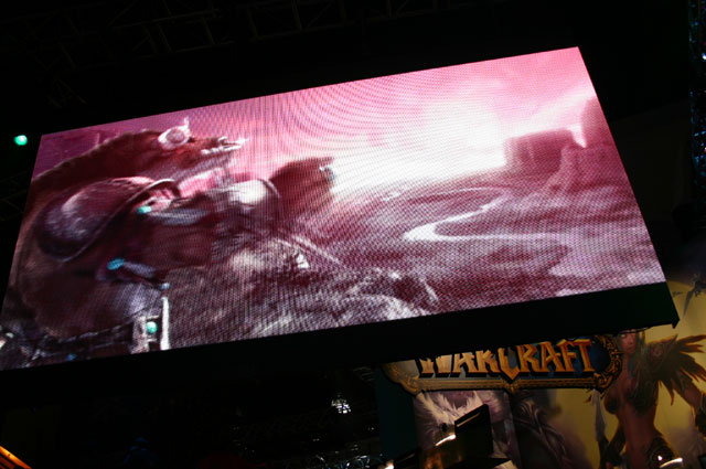 E3 - World of Warcraft uber-screen