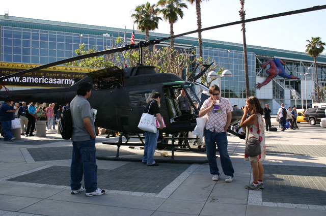 E3 - America's Army Chopper vs. Spiderman