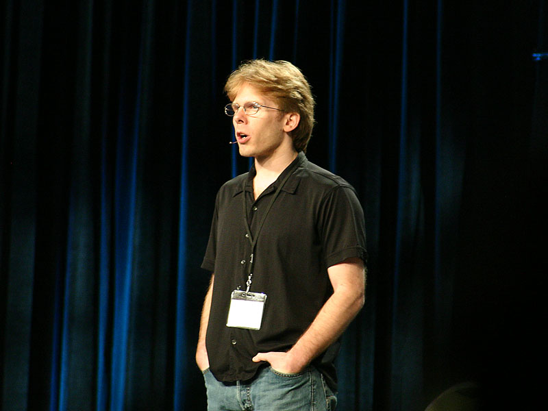 John Carmack at QuakeCon 2006